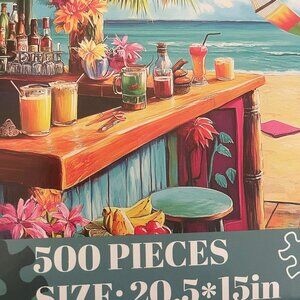 Seaside Bar Puzzles 500 Pieces